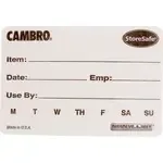 Cambro 23SL, Kitchen Supplies, Food Storage, Food Storage Labels